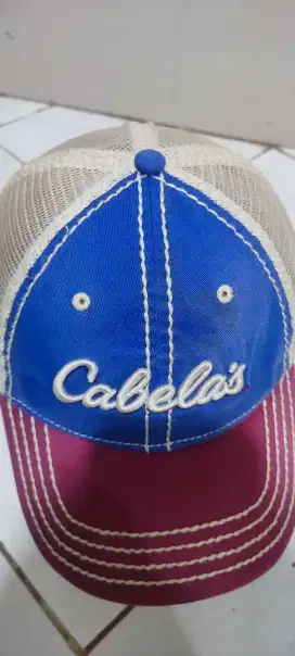 Topi cabelas trucker 3 warna