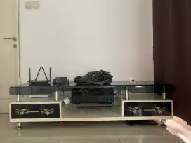 DIJUAL MEJA TV KACA