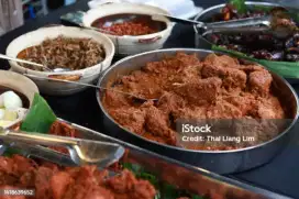 Rendang daging hitam nikmat