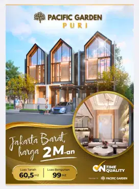 Dijual rumah cluster modern premium harga perdana 2 M an di meruya