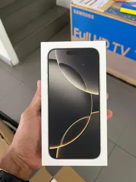 New Iphone 16 Pro 128 Garansi Resmi iBox