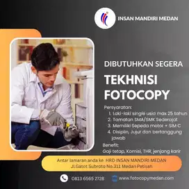 BUTUH TEKNISI SEGERA