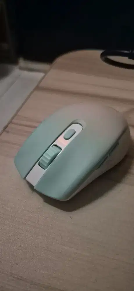 Mouse masih bagus pink gradasi