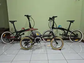 Paket 3 Sepeda Lipat Element Ecosmo, Dahon ION DENVER, LONDON TAXI 16