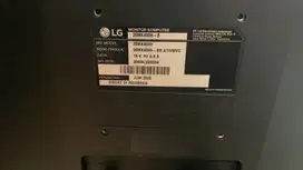 Monitor bekas merk LG 19'