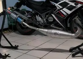 Knalpot Racing R9 mugello  Ninja 150 RR 2 Tak