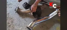 Downpipe fortuner vrz original