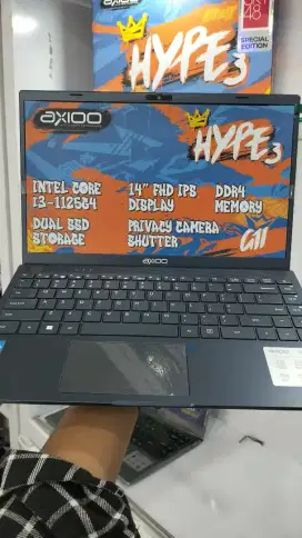 LAPTOP AXIOO HYPE 3 | LAPTOP NEW COCOK UNTUK EDITING RINGAN