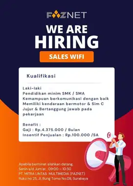 Sales WIFI (DIRECT SALES)