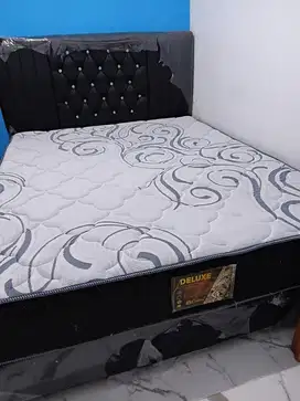 Dijual cepat spring bed one set deluxe 160x200