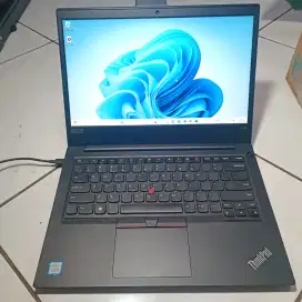 Laptop Lenovo Thinkpad E490 core i5 generasi 8 ram 8gb nvme 256gb