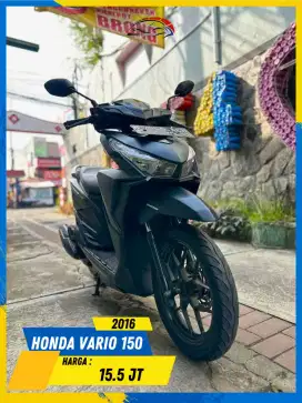 HONDA VARIO 150 2016 MESIN AMAN BOSSKU HIKMAH MOTOR KEPUH MALANG