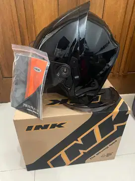 Helm ink terra 2 black glossy size M