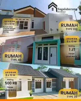 Rumah Kolam Renang di Sagalaherang Residence Subang