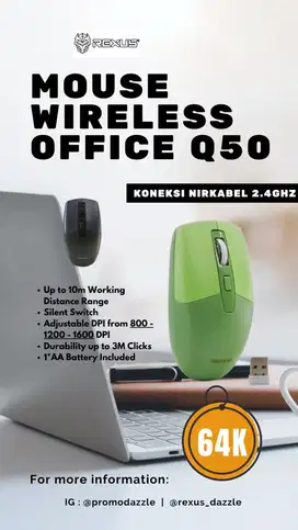 Mouse office rexus Q50