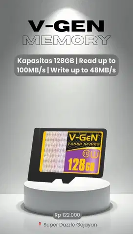 V-GEN KARTU MEMORY Turbo Series