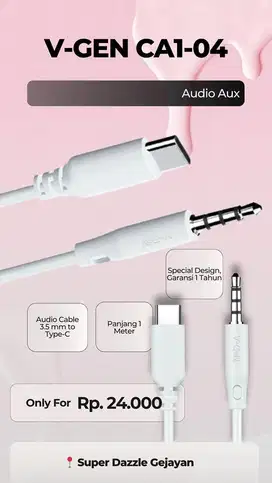 V-GEN CA1-04 Audio Aux