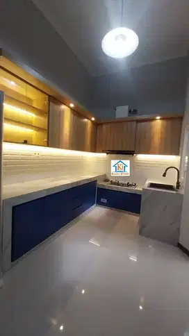 Jasa Buat Kitchen Set Per Meter Surabaya, Kaloka Interior