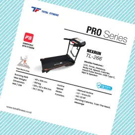 Treadmill elektrik TL-266 alat olahraga CDS-819