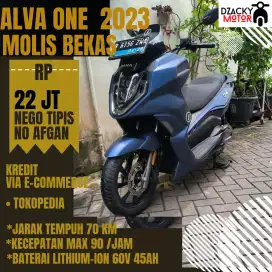 ALVA ONE MOTOR LISTRIK 2024  SECOND LIKE NEW