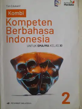 Buku Bahasa Indonesia Kombi Kelas 11 SMA Erlangga