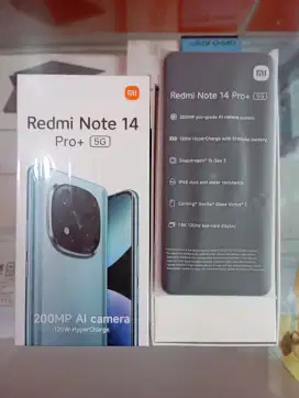 Xiaomi redmi note 14 pro plus 5g 12/512 New aktifasi aja