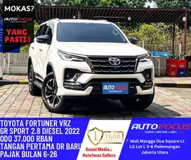 Pajak 2026 Tgn 1 Toyota Fortuner 2.8 VRZ GR Sport Diesel AT 2022 Putih