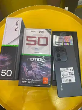 INFINIX NOTE 50 RAM 8 GB ROM 256 GB Support Wireless Charging