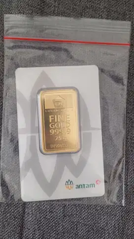 Emas Antam 25 gr RM 2022