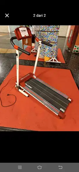 Treadmill elektrik bekas display toko