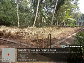 Tanah Darat LT 870 m² (61 Ubin) Sblh Balai Ds Klepusanggar Jateng