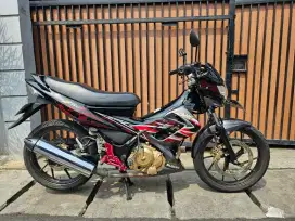Suzuki Satria Fu 150 2011 Low Km Gress Bisa Tt
