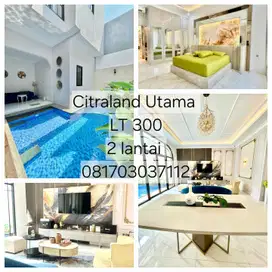 Rumah Citraland Utama Eropa Style Bagus, Super Murah