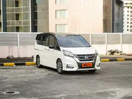 Nissan Serena Highway Star HWS 2019 pemakaian 2021 putih automatic