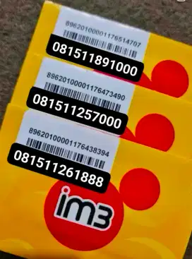 Indosat nomer cantik