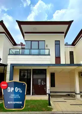 Rumah 2 lantai tanpa DP, free BPHTB, AJB