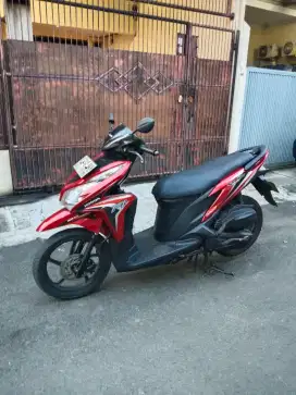Honda Vario Tecno F1 125 CC th 2014 plat 2029 PJK pnjng mesin halus