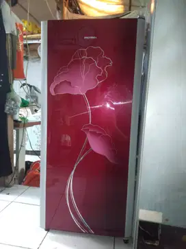 Kulkas satu pintu dingin normal freezer beku bisa bikin es