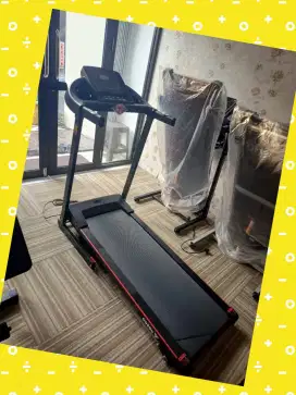 Treadmill ekektrik New Mecca alat olahraga DBG-737