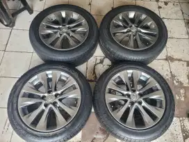 Velg original Toyota alphard velfire R18 Paket ban second bisa innova