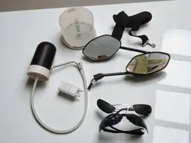 Borongan Aneka Barang Rongsok Spion, Pompa Galon Listrik, Charger