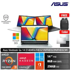 Credit Laptop Asus E1404FA-FHD321M  cukup pakai HOME CREDIT saja
