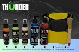 Paket Cuci Lengkap Pengkilap Pembersih Perawatan Kendaraan 5 Botol