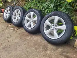 Velg Lexus Rx270 R18 original paket ban pirelli 4pcs terima tt
