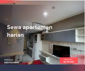 Sewa harian apartemen murah treepark serpong BSD Tangerang selatan