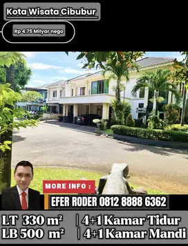 Rumah luas design bagus , kondisi siap huni