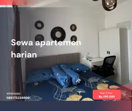 Sewa harian apartemen murah sky house BSD Tangerang selatan