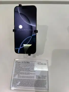 iPhone 16 PROMAX 256GB NEW DESSERT
