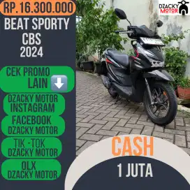 BEAT SPORTY CBS 2024 SECOND LIKE NEW ISTIMEWA