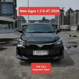 Toyota New AGYA 1.2 G 2024 AT LIKE NEW